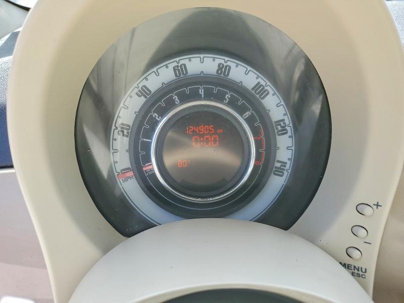 51333046 :رقم المزاد ، 3C3CFFCR7CT118230 vin ، 2012 Fiat 500 مزاد بيع