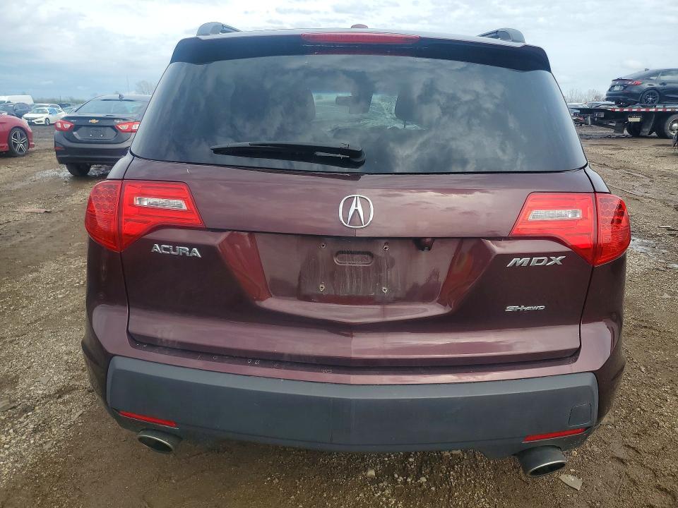 50003496 :رقم المزاد ، 2HNYD28868H554156 vin ، 2008 Acura Mdx مزاد بيع