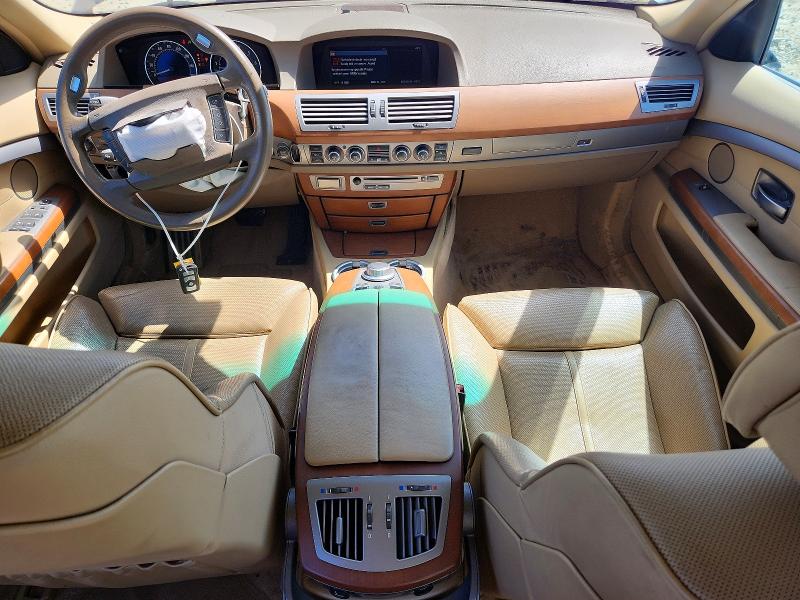 51195106 :رقم المزاد ، WBAHN83557DT70175 vin ، 2007 Bmw 750 مزاد بيع