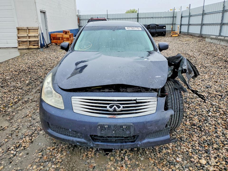 2007 Infiniti G35 მანქანა იყიდება აუქციონზე, vin: JNKBV61F87M822434, აუქციონის ნომერი: 47765776