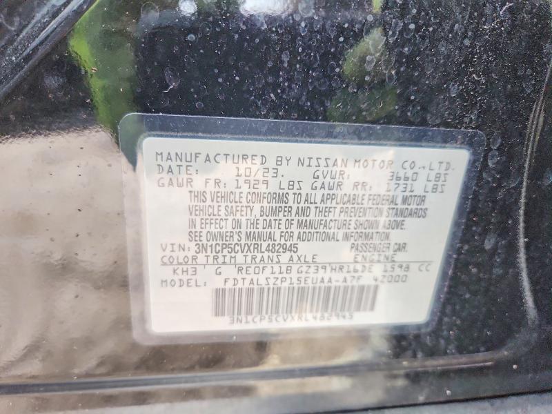 Aukcja sprzedaży 2024 Nissan Kicks, vin: 3N1CP5CVXRL482945, numer aukcji: 49532686