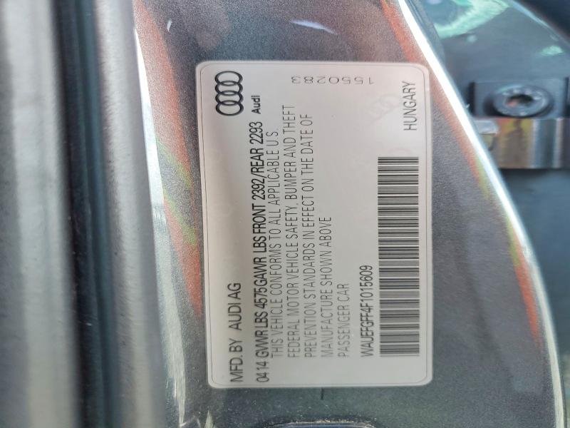 Aukcja sprzedaży 2015 Audi A3, vin: WAUEFGFF4F1015609, numer aukcji: 50002936