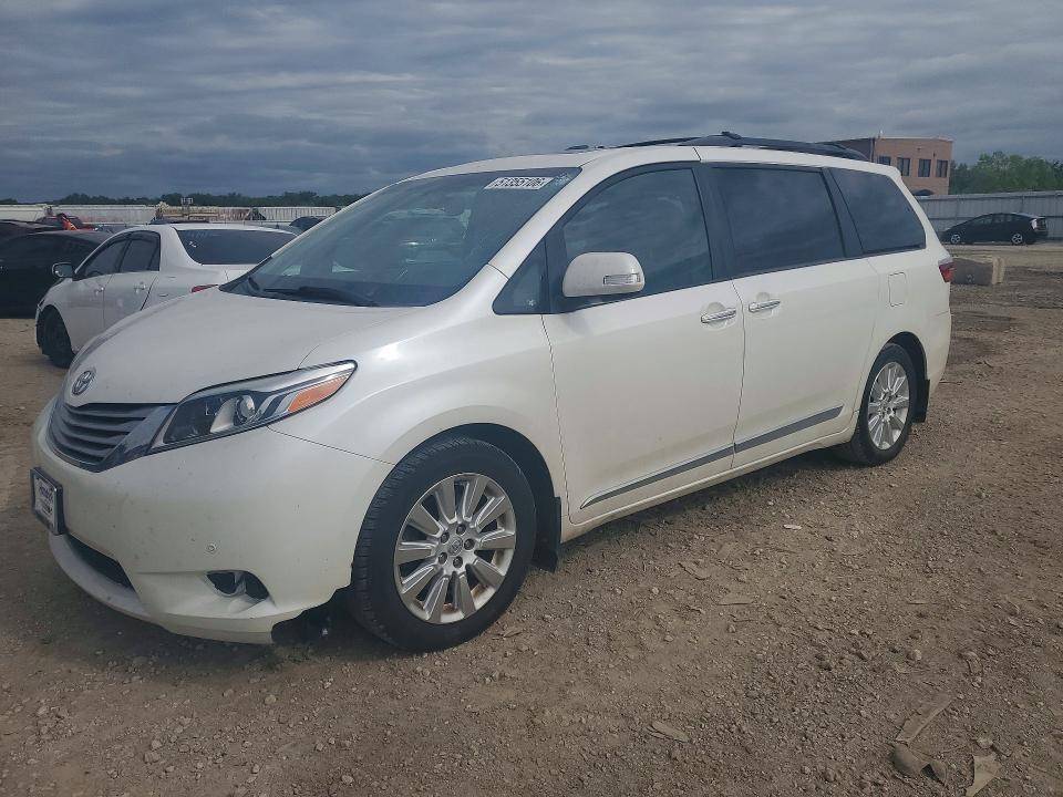 2015 Toyota Sienna მანქანა იყიდება აუქციონზე, vin: 5TDYK3DC6FS625821, აუქციონის ნომერი: 51355106