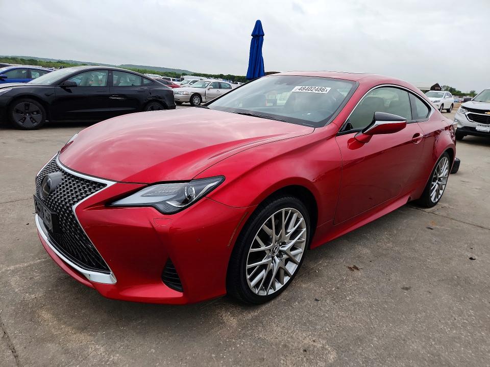 Продаж на аукціоні авто 2020 Lexus Rc 300, vin: JTHD85EC3L5005984, номер лоту: 48402486