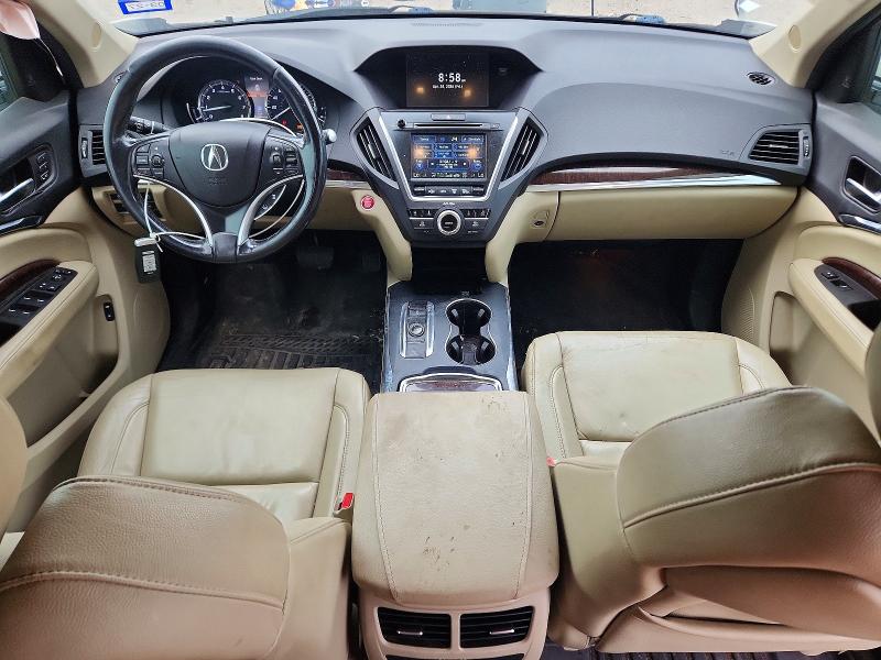 2017 Acura Mdx მანქანა იყიდება აუქციონზე, vin: 5FRYD3H56HB005627, აუქციონის ნომერი: 50987186