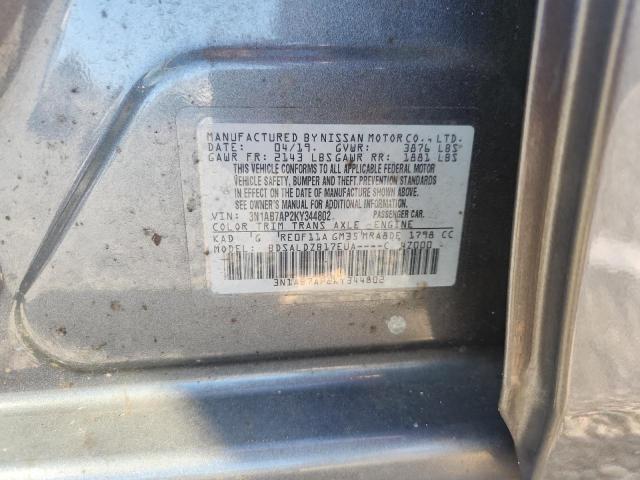 Aukcja sprzedaży 2019 Nissan Sentra, vin: 3N1AB7AP2KY344802, numer aukcji: 49886696