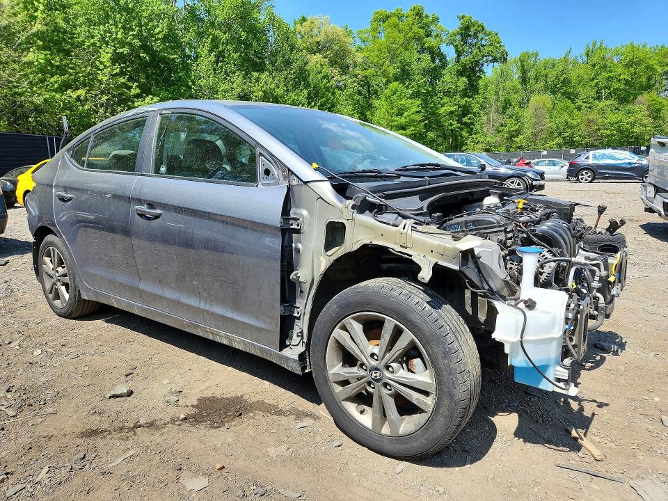 50466976 :رقم المزاد ، 5NPD84LF3JH316353 vin ، 2018 Hyundai Elantra مزاد بيع