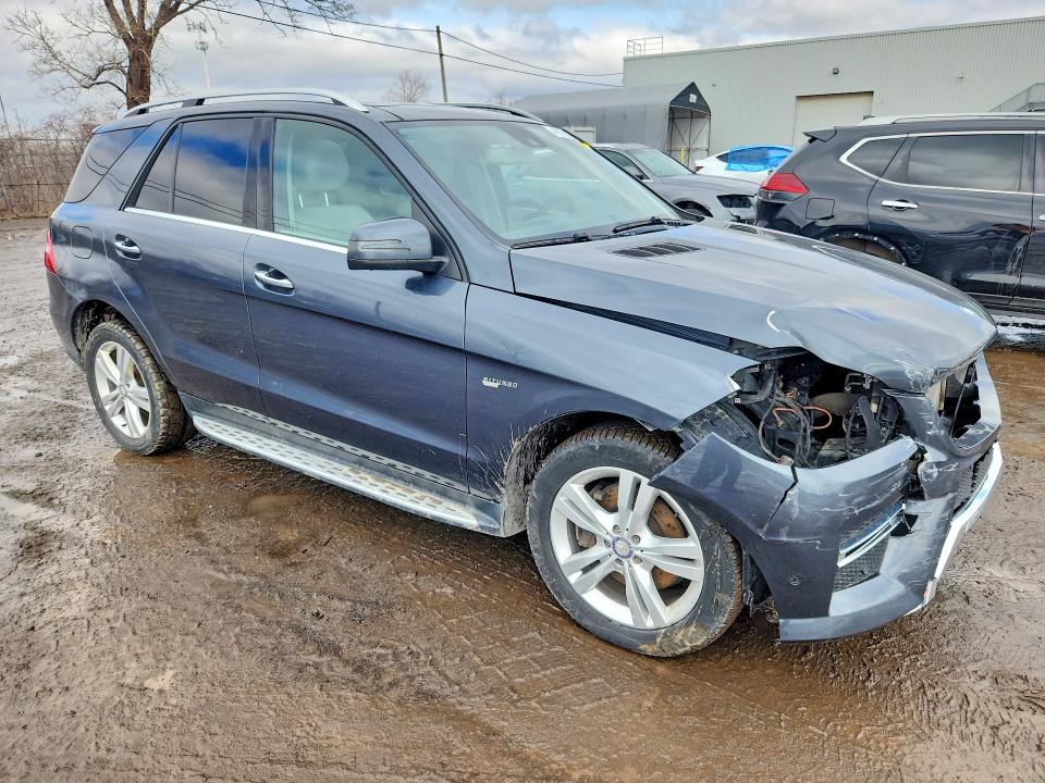 2014 Mercedes-benz Ml მანქანა იყიდება აუქციონზე, vin: 4JGDA2EB2EA406802, აუქციონის ნომერი: 46978806
