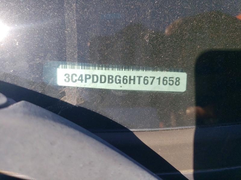 50883836 :رقم المزاد ، 3C4PDDBG6HT671658 vin ، 2017 Dodge Journey مزاد بيع