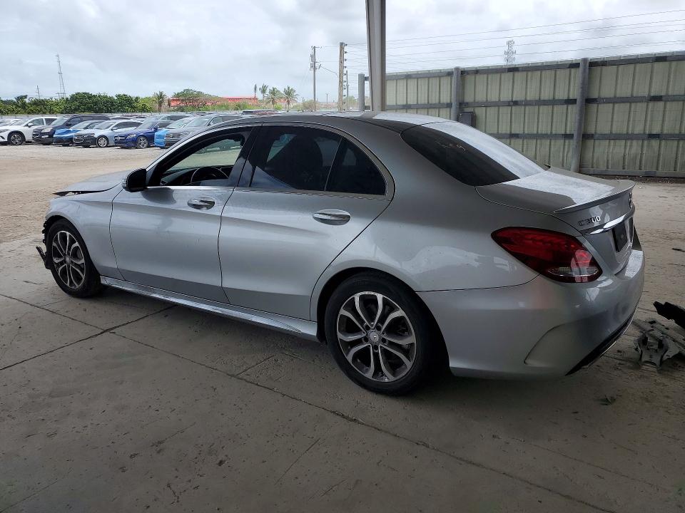 2017 Mercedes-benz C მანქანა იყიდება აუქციონზე, vin: 55SWF4JB5HU222299, აუქციონის ნომერი: 47862316