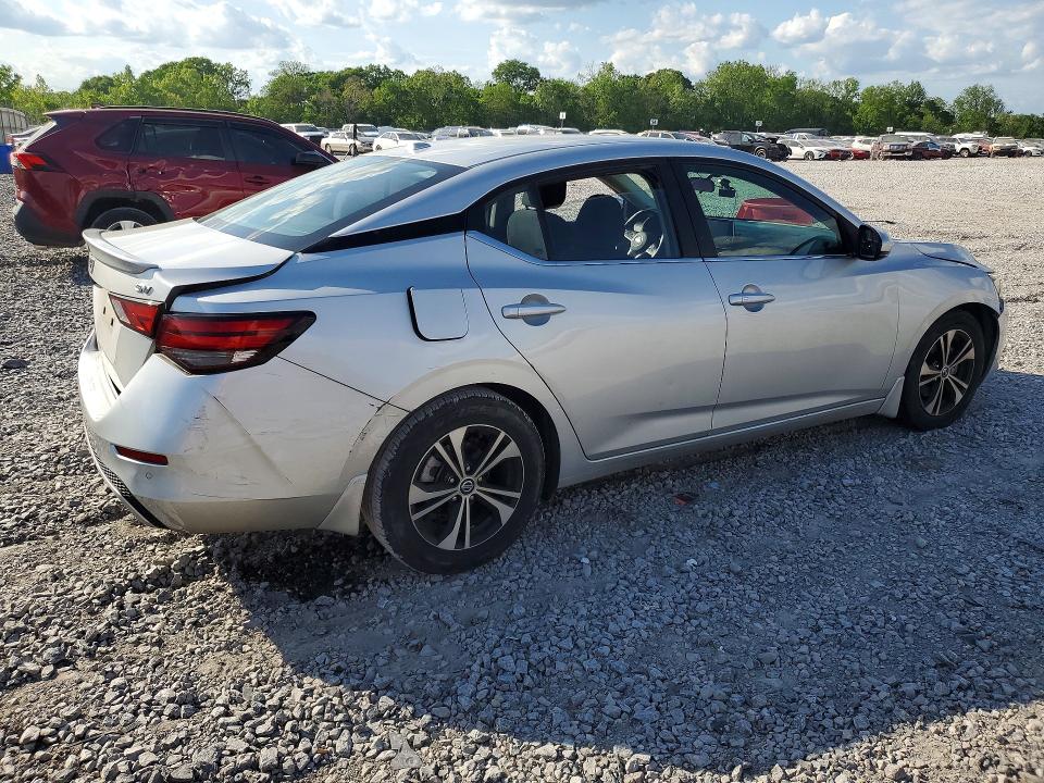 2020 Nissan Sentra მანქანა იყიდება აუქციონზე, vin: 3N1AB8CV2LY312225, აუქციონის ნომერი: 50293516