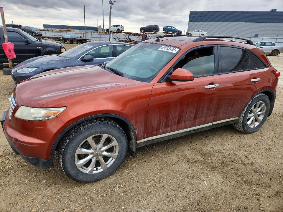 49813916 :رقم المزاد ، JNRAS08W78X207768 vin ، 2008 Infiniti Fx35 مزاد بيع