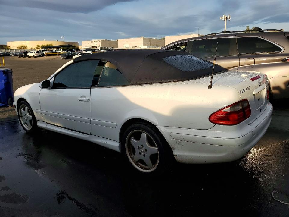 50273436 :رقم المزاد ، WDBLK70G31T080020 vin ، 2001 Mercedes-benz Clk مزاد بيع