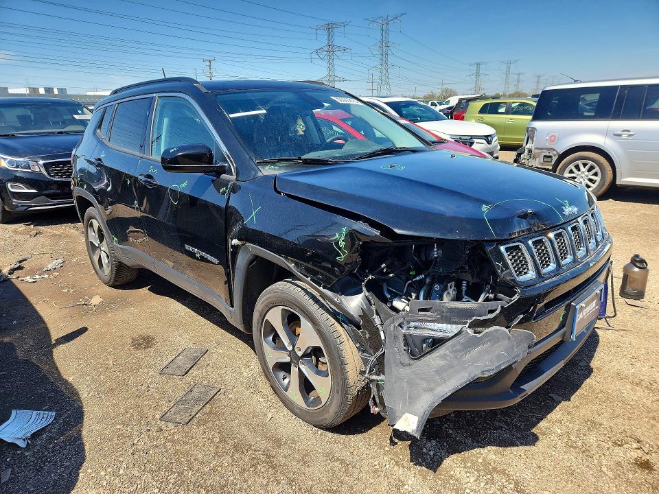 Продажа на аукционе авто 2018 Jeep Compass, vin: 3C4NJDBB4JT191399, номер лота: 50330616