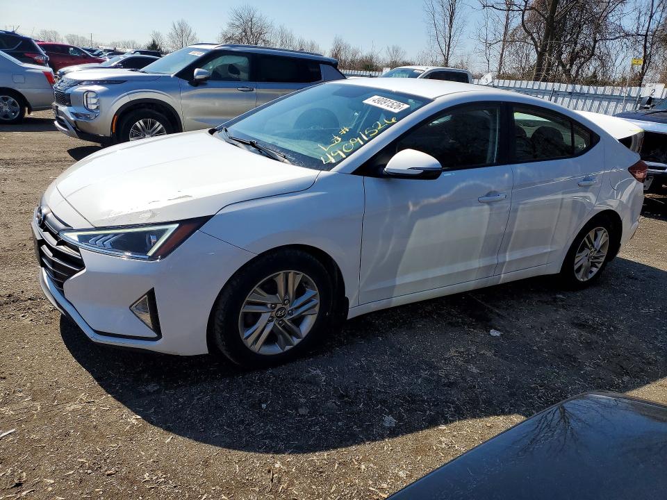Aukcja sprzedaży 2019 Hyundai Elantra, vin: KMHD84LF3KU750050, numer aukcji: 49091526