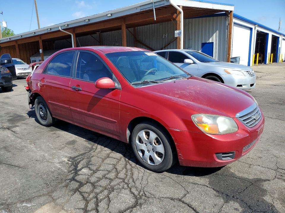 2009 Kia Spectra მანქანა იყიდება აუქციონზე, vin: KNAFE221495650962, აუქციონის ნომერი: 51093456