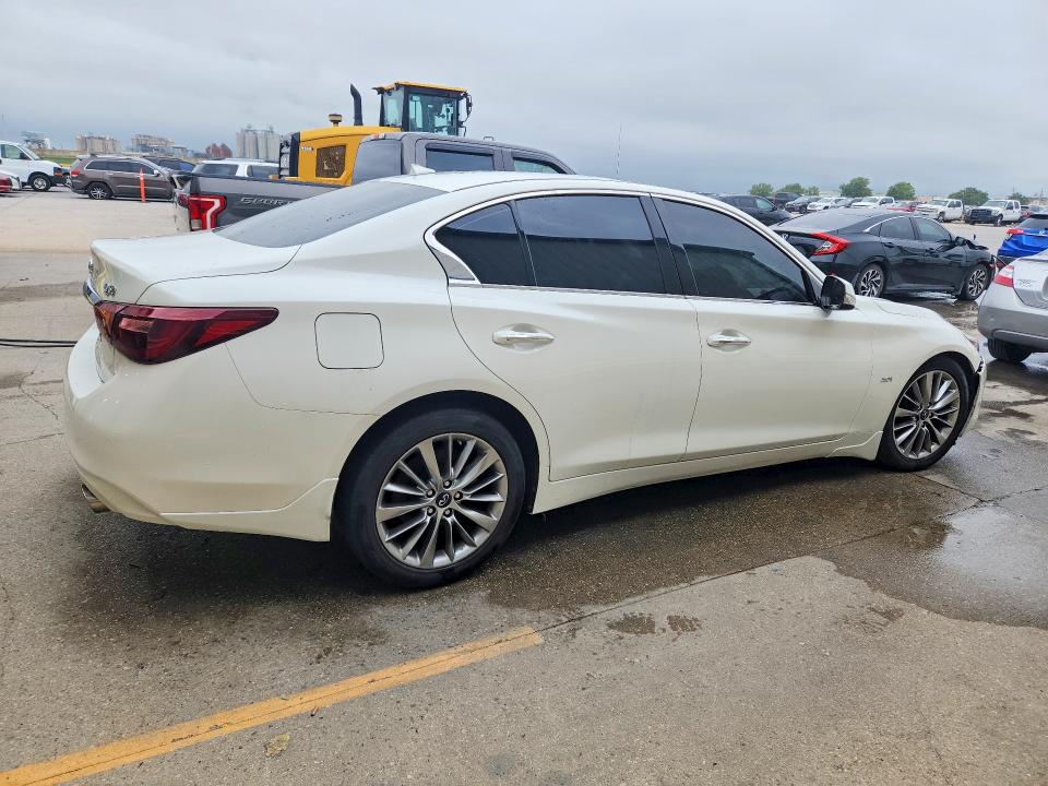 2018 Infiniti Q50 მანქანა იყიდება აუქციონზე, vin: JN1EV7AP2JM350139, აუქციონის ნომერი: 51845976