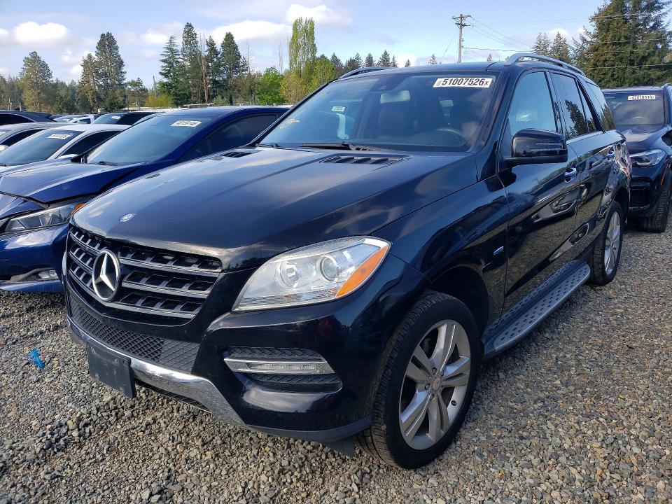 Продаж на аукціоні авто 2012 Mercedes-benz Ml, vin: 4JGDA5HB3CA024031, номер лоту: 51007526