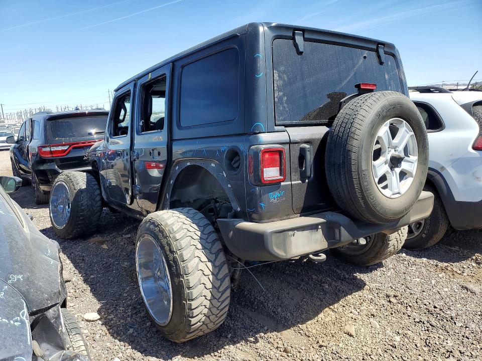 2021 Jeep Wrangler Unlimited მანქანა იყიდება აუქციონზე, vin: 1C4HJXDG0MW815415, აუქციონის ნომერი: 51019576