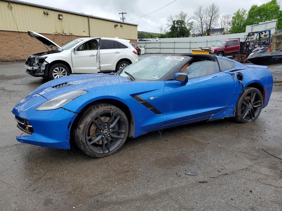 2014 Chevrolet Corvette მანქანა იყიდება აუქციონზე, vin: 1G1YJ2D79E5100698, აუქციონის ნომერი: 51962086