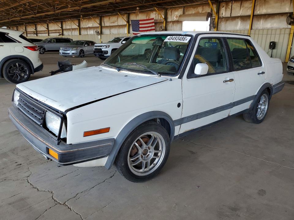 48493486 :رقم المزاد ، WVWRB11G4KW577634 vin ، 1989 Volkswagen Jetta مزاد بيع