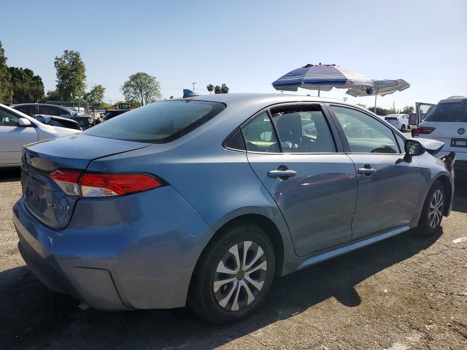 52051966 :رقم المزاد ، JTDEAMDE0MJ027828 vin ، 2021 Toyota Corolla مزاد بيع