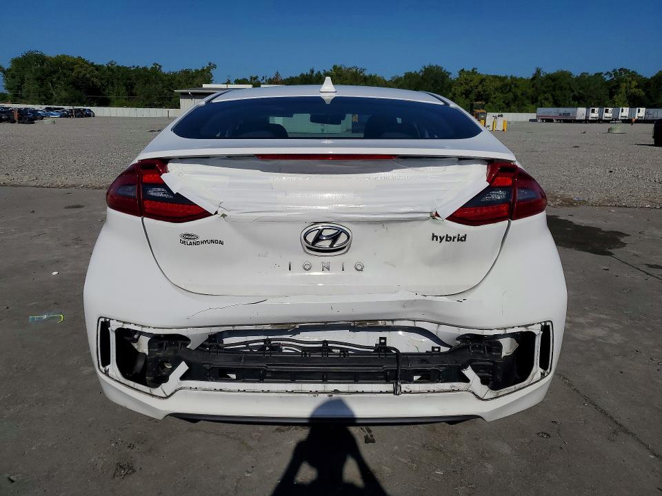 2019 Hyundai Ioniq Hybrid მანქანა იყიდება აუქციონზე, vin: KMHC75LC1KU105553, აუქციონის ნომერი: 49019826