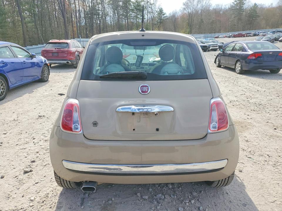51333046 :رقم المزاد ، 3C3CFFCR7CT118230 vin ، 2012 Fiat 500 مزاد بيع