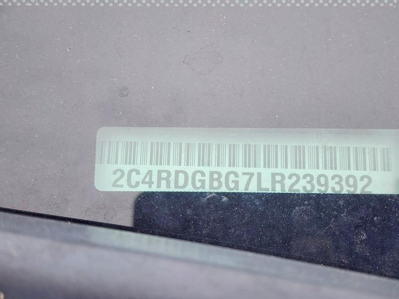 Aukcja sprzedaży 2020 Dodge Grand Caravan, vin: 2C4RDGBG7LR239392, numer aukcji: 48362036