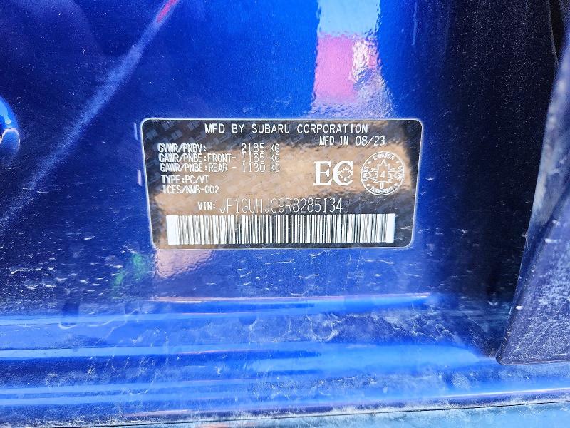 Продаж на аукціоні авто 2024 Subaru Impreza, vin: JF1GUHJC9R8285134, номер лоту: 51193486