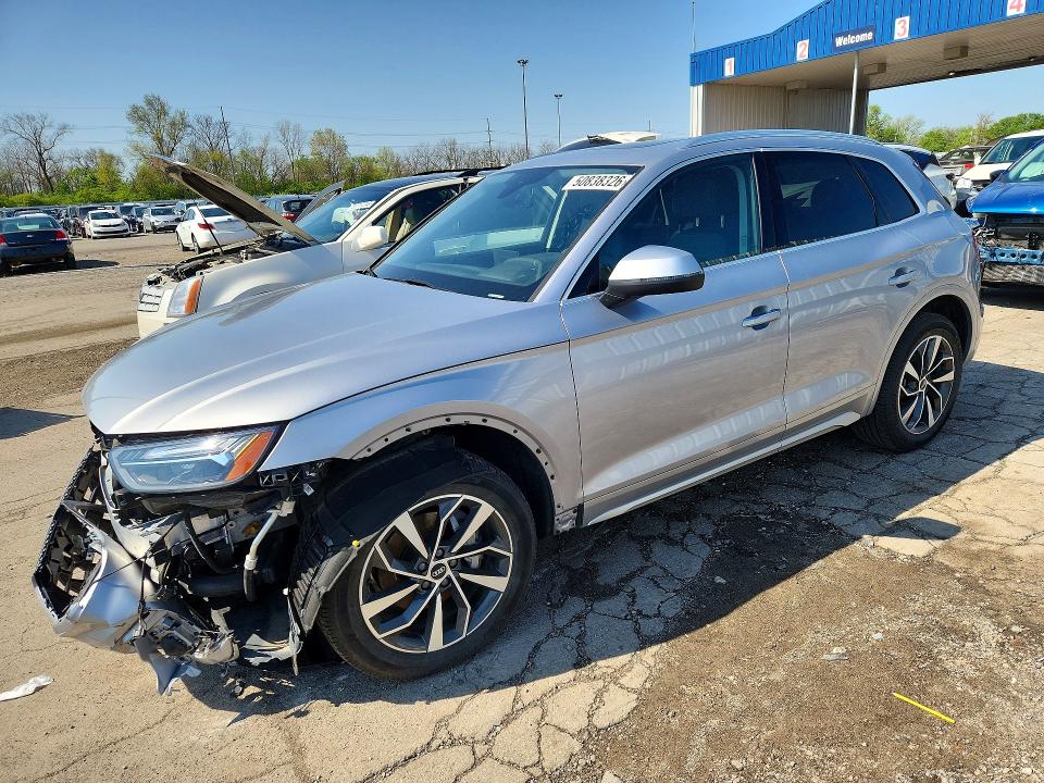 Продаж на аукціоні авто 2021 Audi Q5, vin: WA1BAAFY6M2128174, номер лоту: 50838326