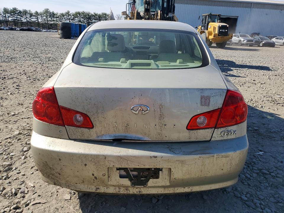 49113616 :رقم المزاد ، JNKCV51F96M605312 vin ، 2006 Infiniti G35 مزاد بيع