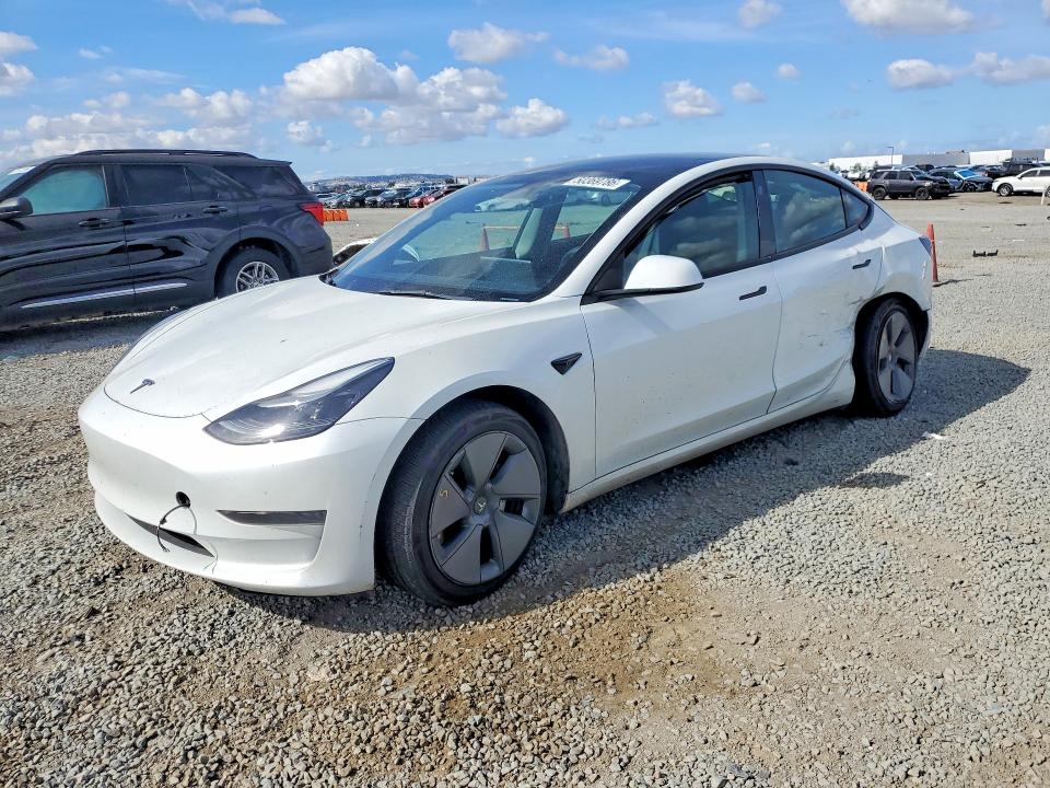50369786 :رقم المزاد ، 5YJ3E1EA2PF457345 vin ، 2023 Tesla Model 3 مزاد بيع