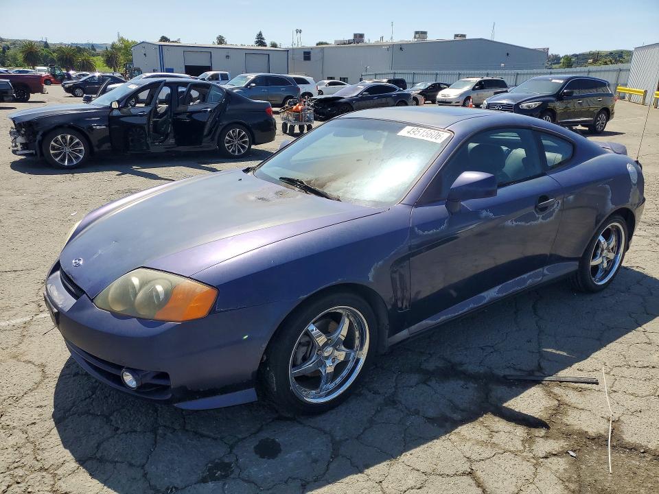 2003 Hyundai Tiburon მანქანა იყიდება აუქციონზე, vin: KMHHN65F03U017880, აუქციონის ნომერი: 49515606