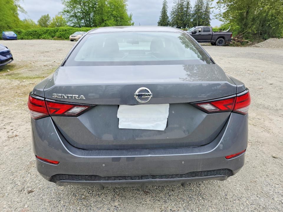2022 Nissan Sentra მანქანა იყიდება აუქციონზე, vin: 3N1AB8BV8NY289604, აუქციონის ნომერი: 50242206