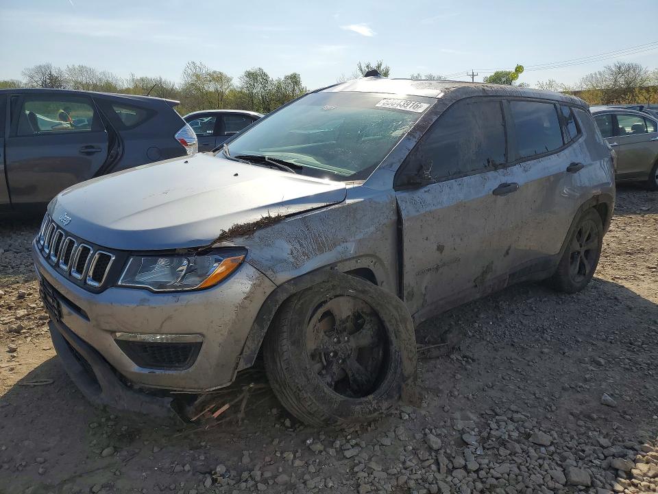 Продаж на аукціоні авто 2019 Jeep Compass, vin: 3C4NJCAB2KT646702, номер лоту: 50843916