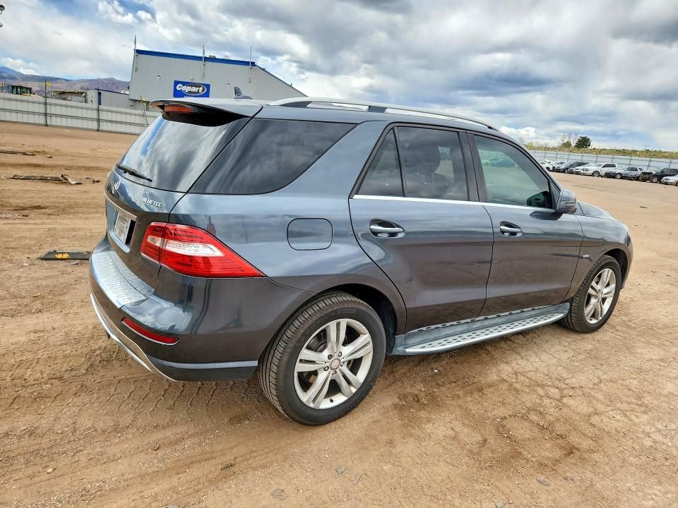 49365086 :رقم المزاد ، 4JGDA2EB8CA017322 vin ، 2012 Mercedes-benz Ml مزاد بيع