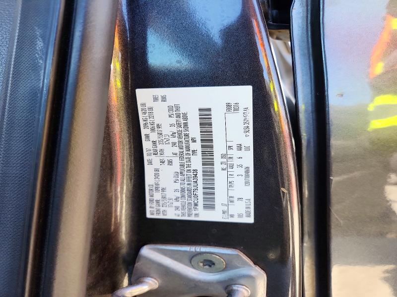 Продаж на аукціоні авто 2018 Ford Escape, vin: 1FMCU0F79JUA39438, номер лоту: 49161516