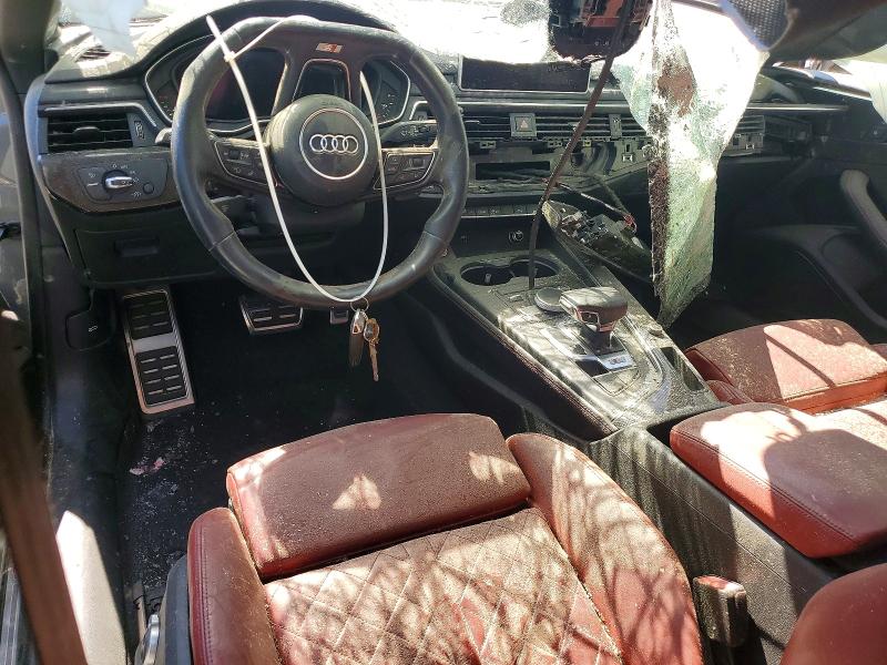 2019 Audi S5 მანქანა იყიდება აუქციონზე, vin: WAUB4CF52KA034551, აუქციონის ნომერი: 50217096