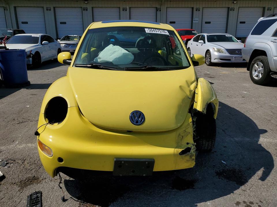 2001 Volkswagen New Beetle მანქანა იყიდება აუქციონზე, vin: 3VWCP21CX1M461229, აუქციონის ნომერი: 50457516