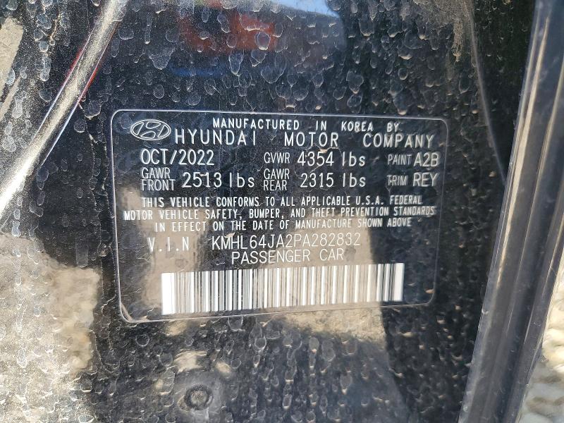 Aukcja sprzedaży 2023 Hyundai Sonata, vin: KMHL64JA2PA282832, numer aukcji: 49496806