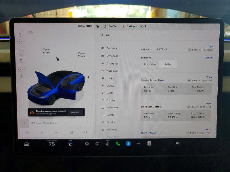 Aukcja sprzedaży 2025 Tesla Model 3, vin: 5YJ3E1EB3SF937203, numer aukcji: 50255936