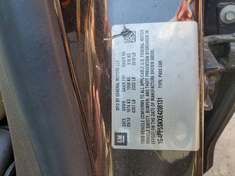 Aukcja sprzedaży 2014 Buick Verano, vin: 1G4PP5SKXE4208131, numer aukcji: 51105356
