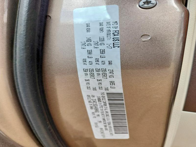 Продаж на аукціоні авто 2017 Chrysler Pacifica, vin: 2C4RC1BG5HR684561, номер лоту: 51019396