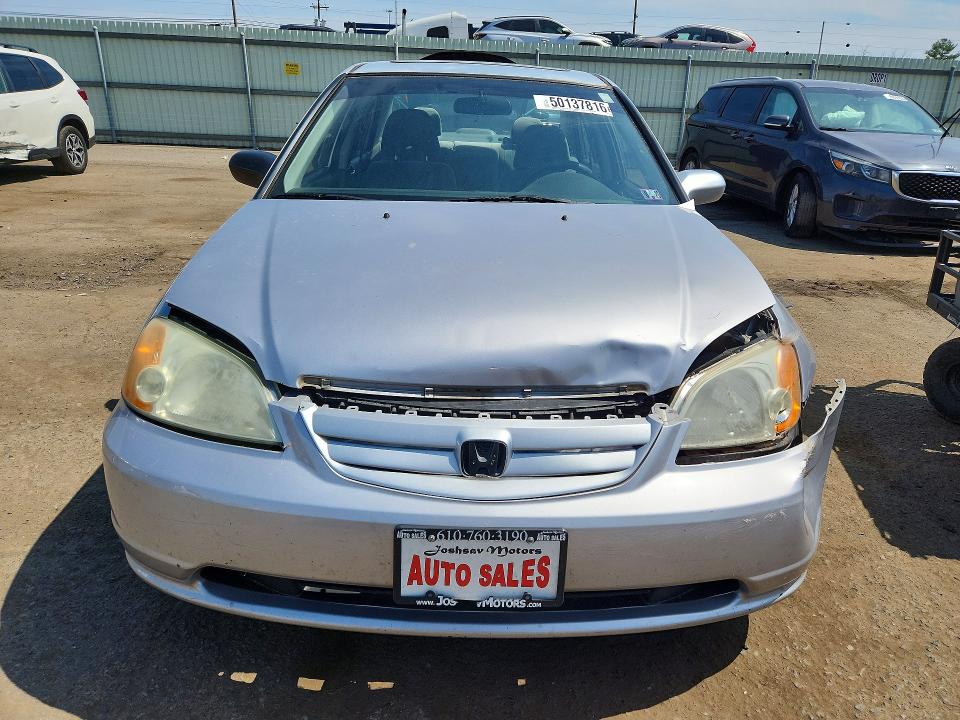 Продажа на аукционе авто 2003 Honda Civic, vin: 2HGES26833H586414, номер лота: 50137816