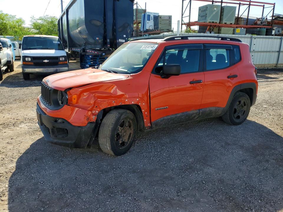 51510146 :رقم المزاد ، ZACCJAAT2FPC10370 vin ، 2015 Jeep Renegade مزاد بيع