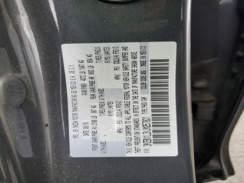 2018 Mazda 3 მანქანა იყიდება აუქციონზე, vin: 3MZBN1L3XJM257801, აუქციონის ნომერი: 50803436