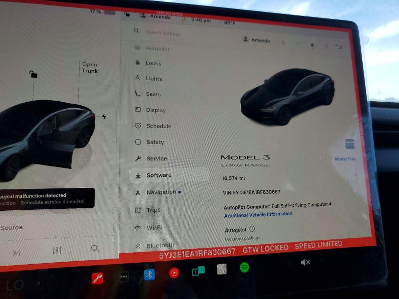 Продажа на аукционе авто 2024 Tesla Model 3, vin: 5YJ3E1EA1RF830667, номер лота: 50827976