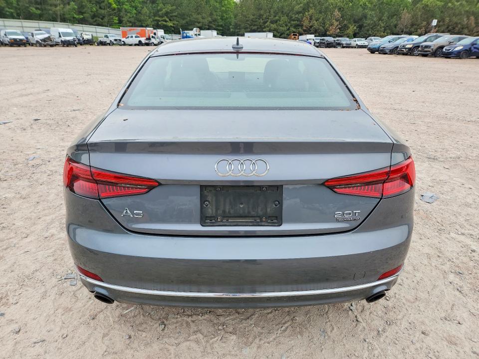 2018 Audi A5 მანქანა იყიდება აუქციონზე, vin: WAUNNAF52JA001191, აუქციონის ნომერი: 51889546