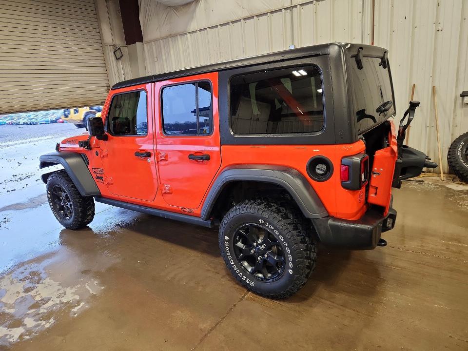 48275256 :رقم المزاد ، 1C4HJXDG2LW209998 vin ، 2020 Jeep Wrangler Unlimited مزاد بيع